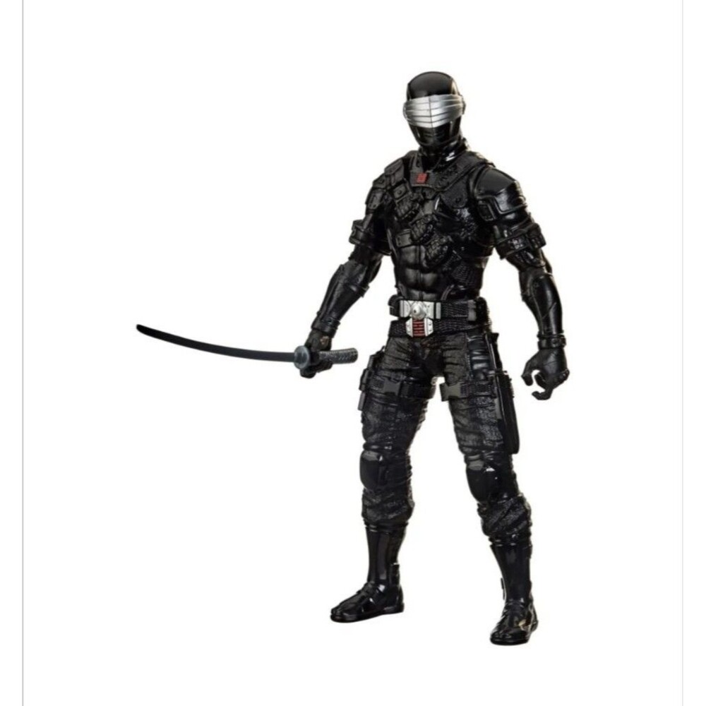 Hasbro GI Joe SNAKE EYES 9.5 Inch Action Figure & Sword!